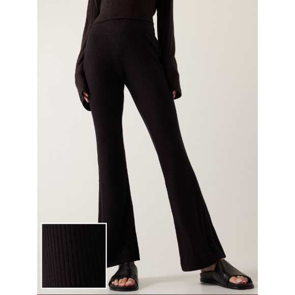 Athleta Pants - NWT Athleta Harmony Pose Pants Mahogany Heather Women's Size Large Petite